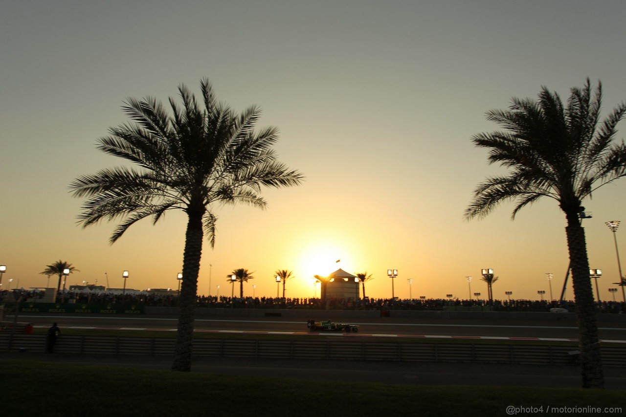 GP ABU DHABI, 03.11.2013- Gara, Charles Pic (FRA) Caterham F1 Team CT03