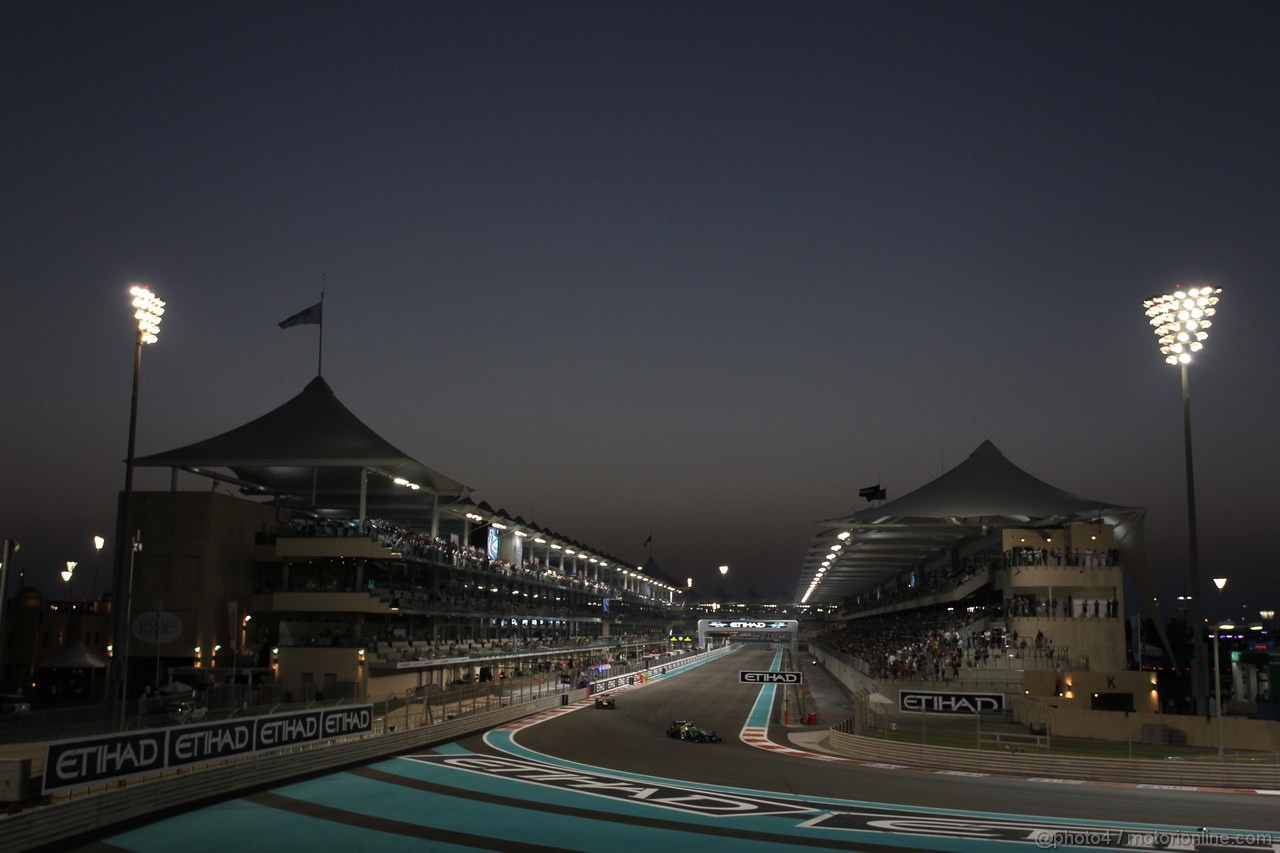 GP ABU DHABI, 03.11.2013- Gara, Giedo Van der Garde (NED), Caterham F1 Team CT03