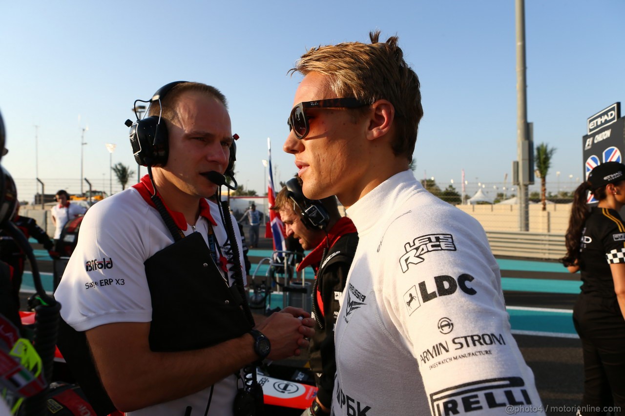 GP ABU DHABI, 03.11.2013- Gara, Max Chilton (GBR), Marussia F1 Team MR02