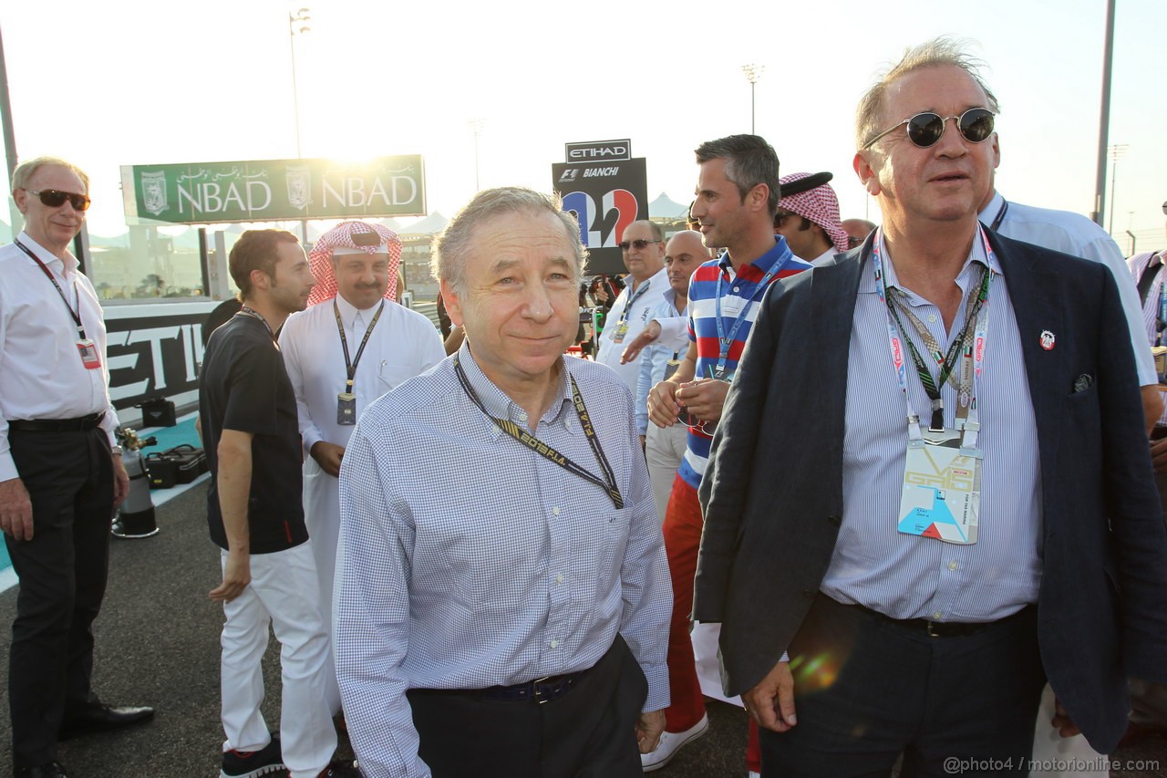 GP ABU DHABI, 03.11.2013- Jean Todt (FRA) Fia President