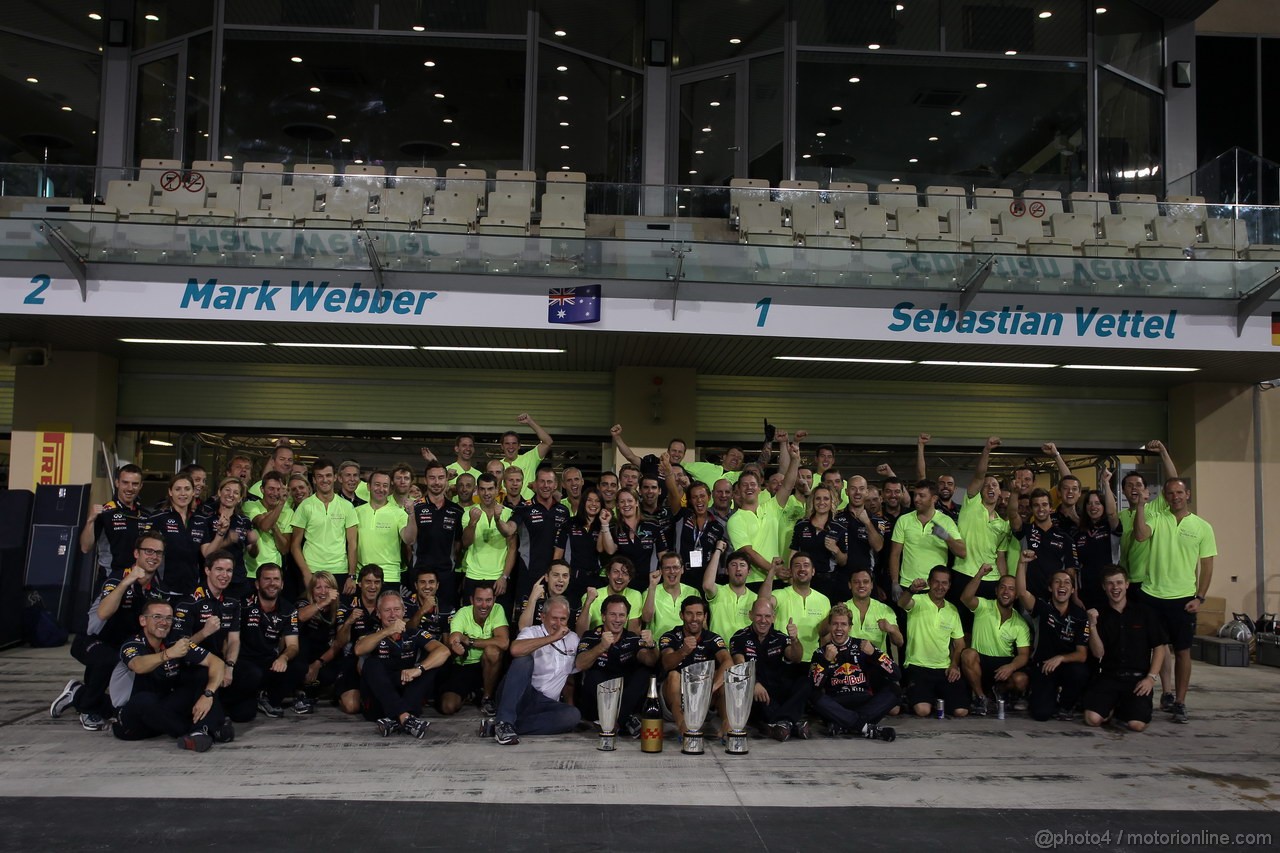 GP ABU DHABI, 03.11.2013- Gara, 