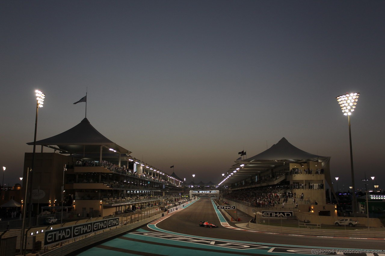 GP ABU DHABI, 03.11.2013- Gara, Max Chilton (GBR), Marussia F1 Team MR02