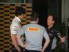 GP ABU DHABI, 03.11.2013- Paul Hembery (GBR) Pirelli Motorspor Director e Christian Horner (GBR), Red Bull Racing, Sporting Director 