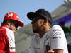 GP ABU DHABI, 03.11.2013- Lewis Hamilton (GBR) Mercedes AMG F1 W04 e Fernando Alonso (ESP) Ferrari F138 