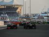 GP ABU DHABI, 03.11.2013- Gara: Daniel Ricciardo (AUS) Scuderia Toro Rosso STR8 e Jenson Button (GBR) McLaren Mercedes MP4-28 