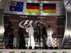 GP ABU DHABI, 03.11.2013- The Podium, winner Sebastian Vettel (GER) Red Bull Racing RB9, 2nd Mark Webber (AUS) Red Bull Racing RB9, 3rd Nico Rosberg (GER) Mercedes AMG F1 W04