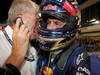GP ABU DHABI, 03.11.2013- Gara, Sebastian Vettel (GER) Red Bull Racing RB9 is celebrating the victory in parc ferme with Helmut Marko (AUT), Red Bull Racing, Red Bull Advisor