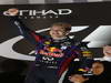 GP ABU DHABI, 03.11.2013- Podium, winner Sebastian Vettel (GER) Red Bull Racing RB9