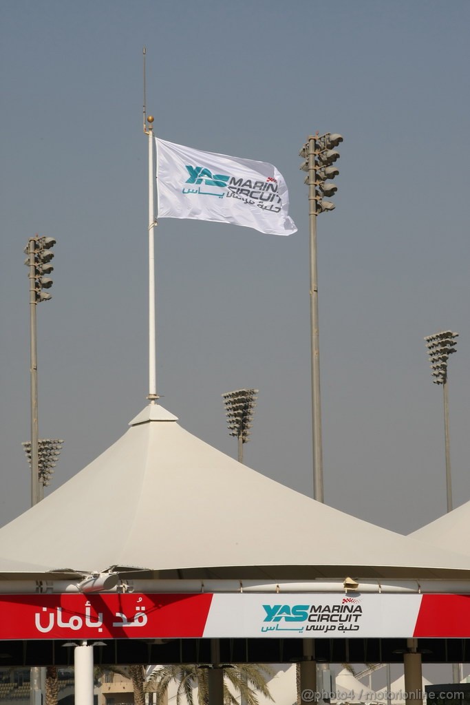GP ABU DHABI, 31.10.2013- Atmosphere