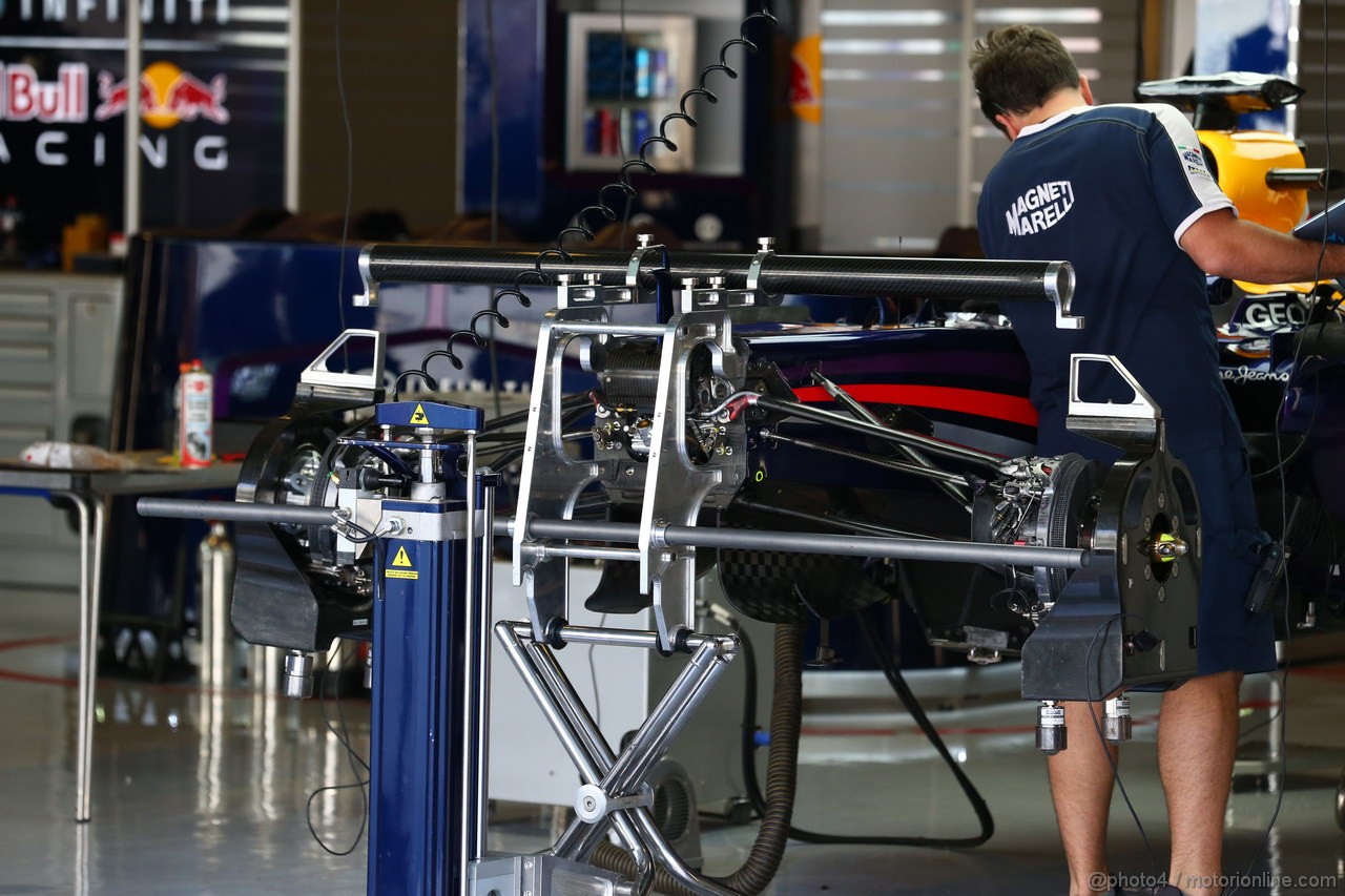 GP ABU DHABI, 31.10.2013- Red Bull Racing RB9 details