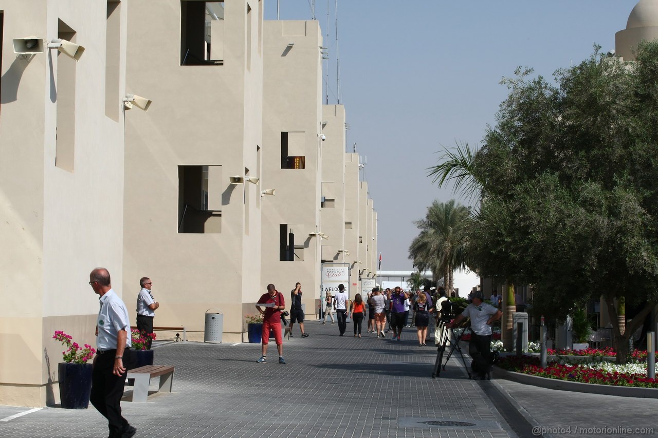 GP ABU DHABI, 31.10.2013- Atmosphere