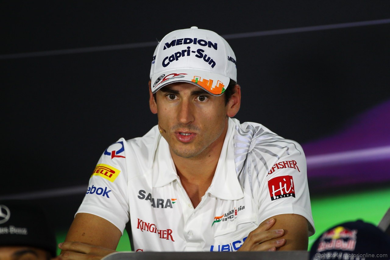 GP ABU DHABI, 31.10.2013- Giovedi' Press Conference, Adrian Sutil (GER), Sahara Force India F1 Team VJM06