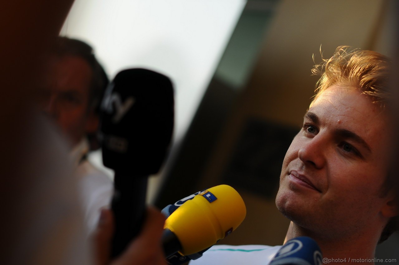 GP ABU DHABI, 31.10.2013- Nico Rosberg (GER) Mercedes AMG F1 W04