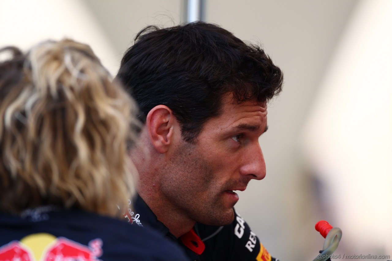 GP ABU DHABI, 31.10.2013- Mark Webber (AUS) Red Bull Racing RB9