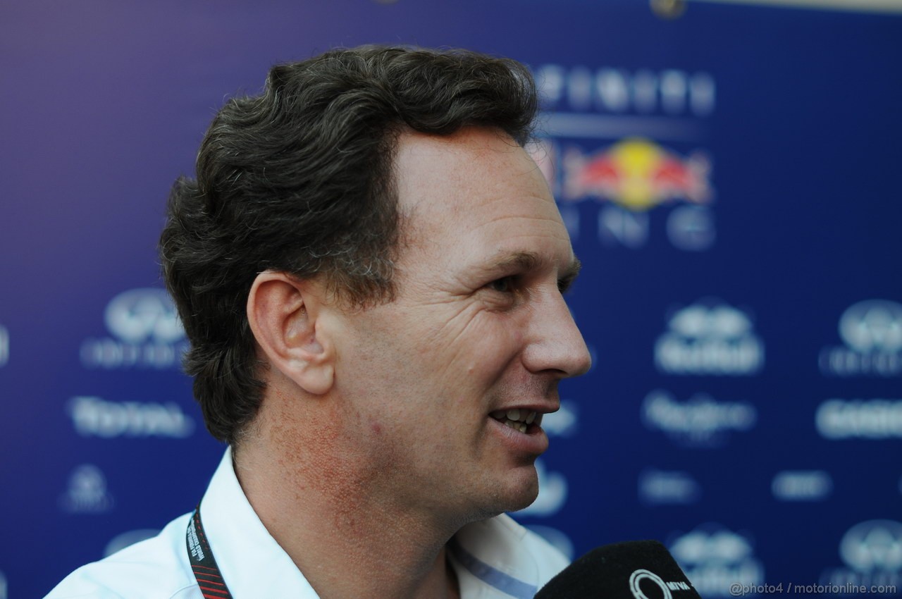 GP ABU DHABI, 31.10.2013- Christian Horner (GBR), Red Bull Racing, Sporting Director 