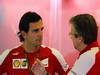GP ABU DHABI, 31.10.2013- Pat Fry (GBR), Technical Director (Chassis), Ferrari e Pedro De La Rosa (ESP) Ferrari 3rd Driver