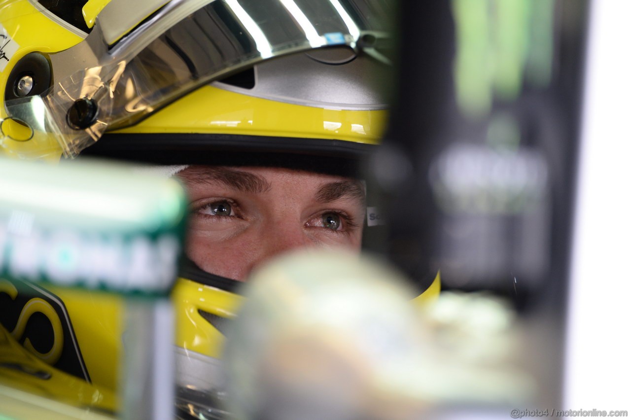GP ABU DHABI, 02.11.2013- Prove Libere 3: Nico Rosberg (GER) Mercedes AMG F1 W04 