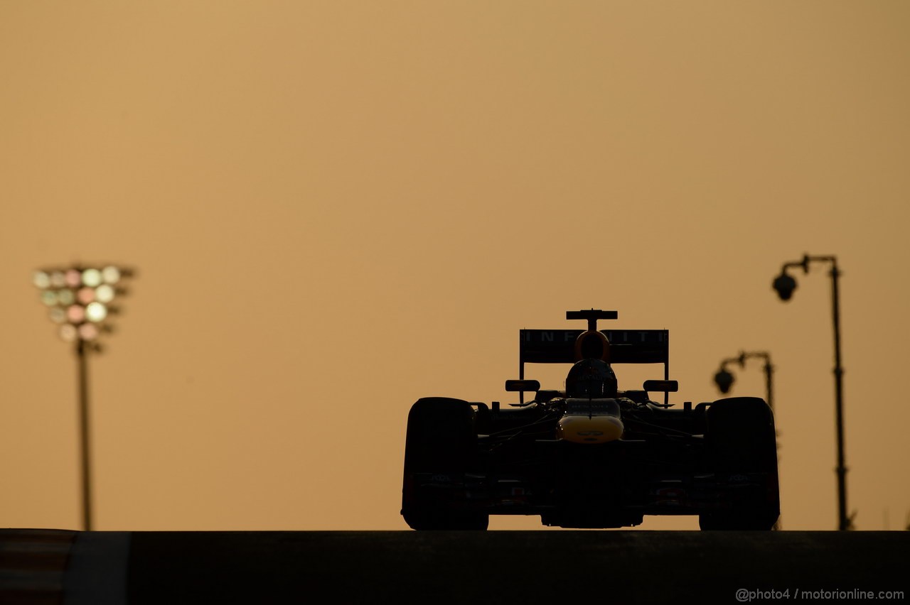 GP ABU DHABI, 02.11.2013- Qualifiche: Sebastian Vettel (GER) Red Bull Racing RB9 

