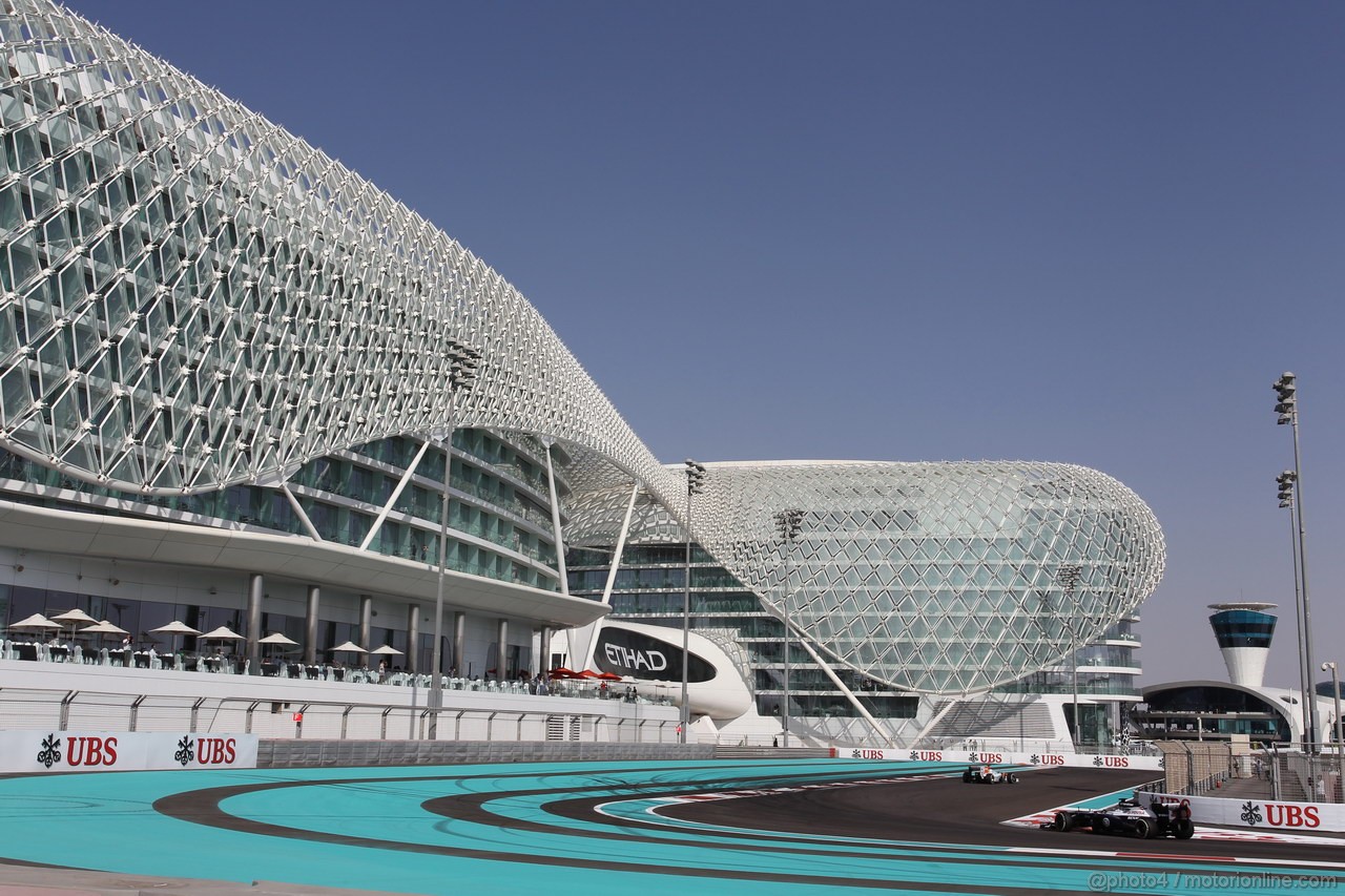 GP ABU DHABI, 02.11.2013- Prove Libere 3: Pastor Maldonado (VEN) Williams F1 Team FW35 
