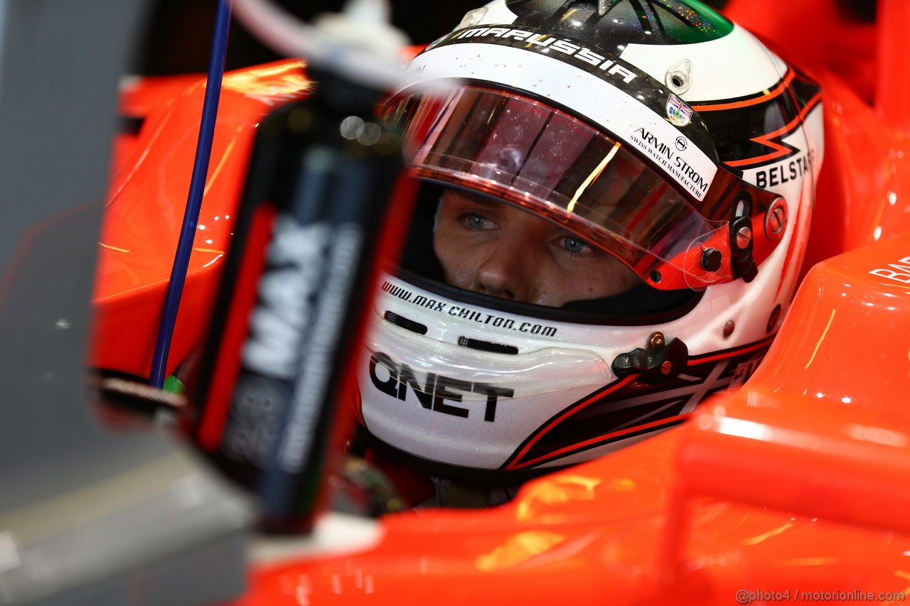 GP ABU DHABI, 02.11.2013- Prove Libere 3: Max Chilton (GBR), Marussia F1 Team MR02 
