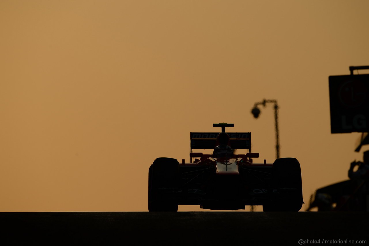 GP ABU DHABI, 02.11.2013- Qualifiche: Max Chilton (GBR), Marussia F1 Team MR02 
