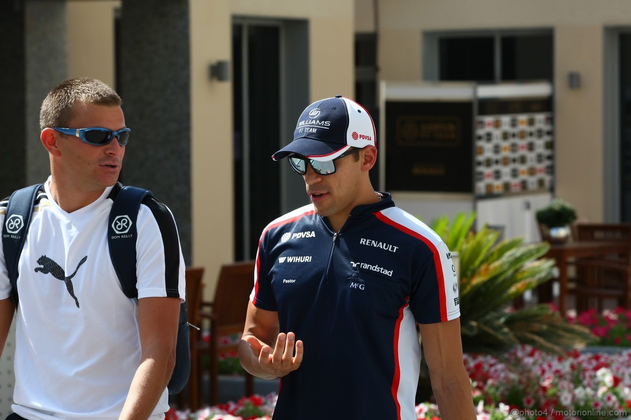 GP ABU DHABI, 02.11.2013- Pastor Maldonado (VEN) Williams F1 Team FW35 