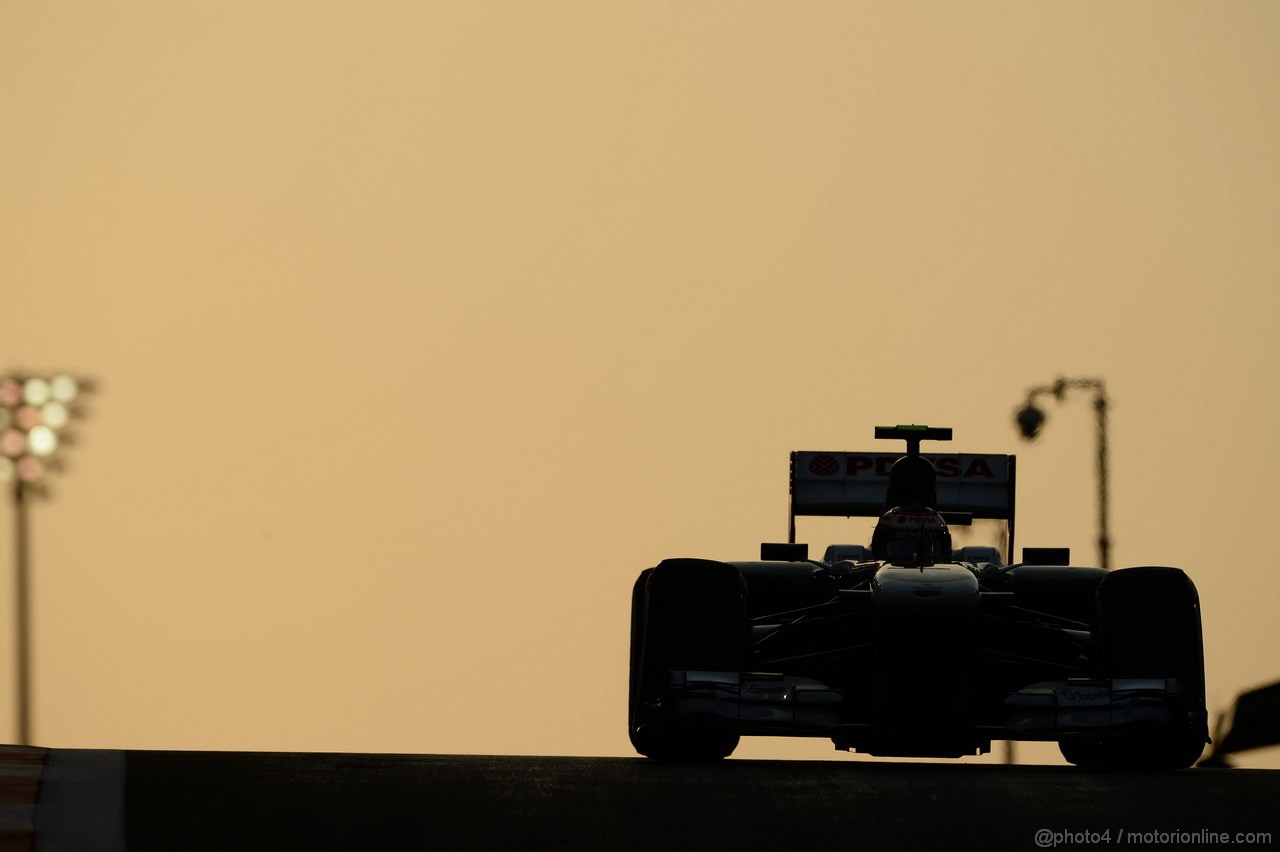 GP ABU DHABI, 02.11.2013- Qualifiche: Valtteri Bottas (FIN), Williams F1 Team FW35 
