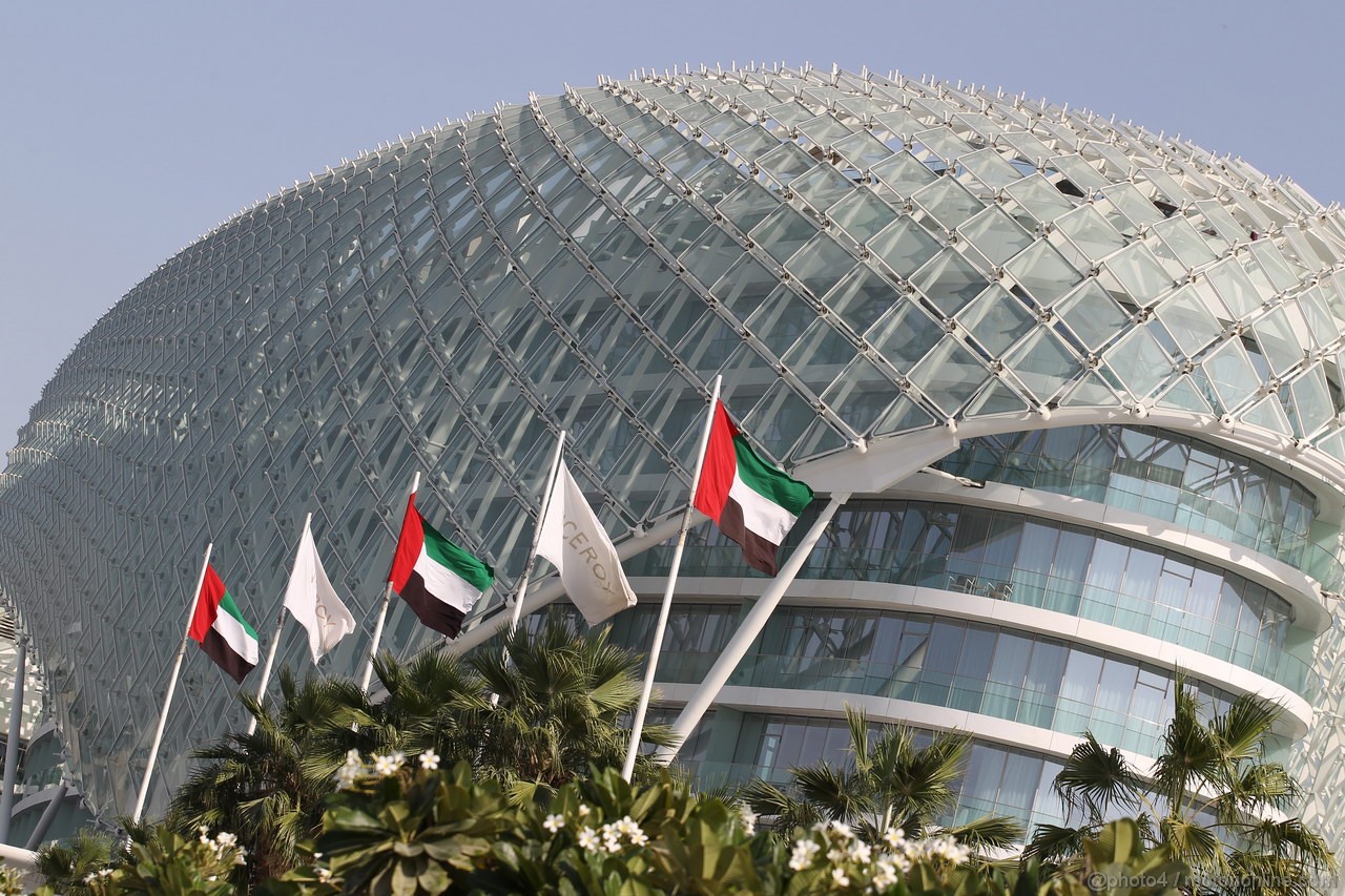 GP ABU DHABI, 02.11.2013- Atmosphere