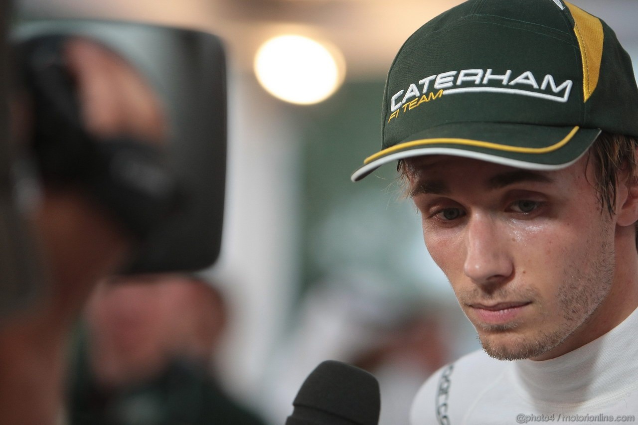 GP ABU DHABI, 02.11.2013- Qualifiche: Charles Pic (FRA) Caterham F1 Team CT03 
