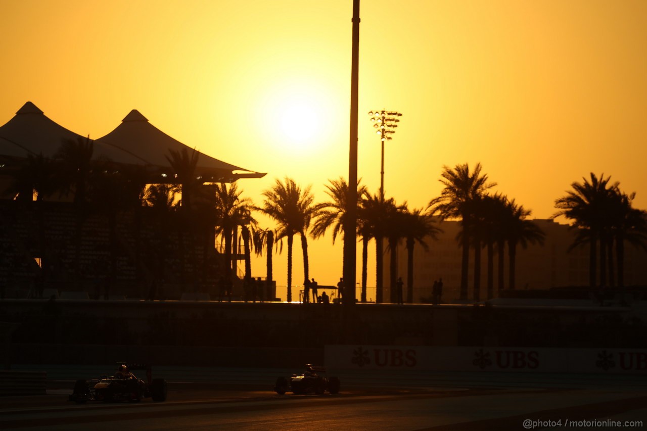 GP ABU DHABI, 02.11.2013- Qualifiche: Sebastian Vettel (GER) Red Bull Racing RB9 
