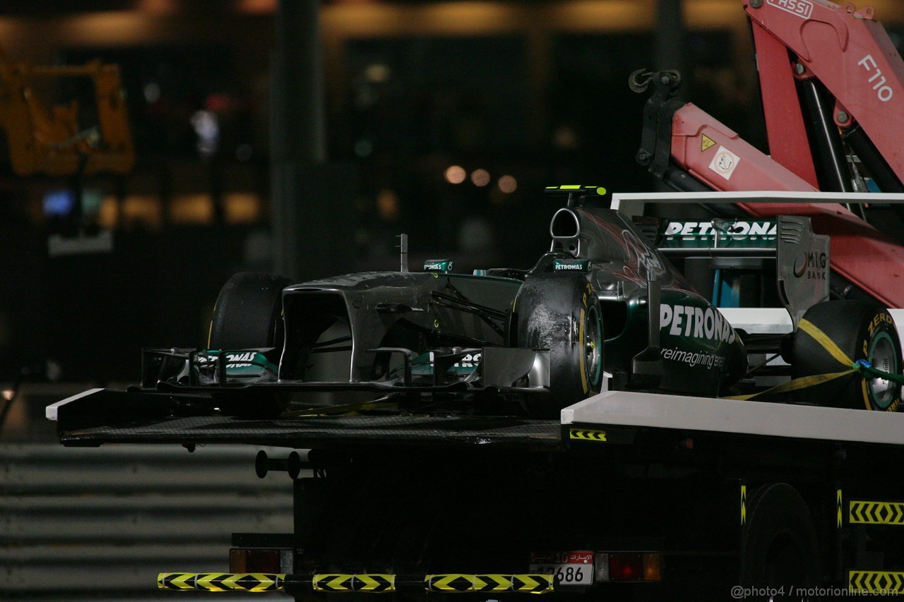GP ABU DHABI, 02.11.2013- Qualifiche: Lewis Hamilton (GBR) Mercedes AMG F1 W04 