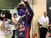 GP ABU DHABI, 02.11.2013- Qualifiche Parc Ferme Festeggiamenti, Pole position Mark Webber (AUS) Red Bull Racing RB9, 2nd Sebastian Vettel (GER) Red Bull Racing RB9, e 3rd Nico Rosberg (GER) Mercedes AMG F1 W04