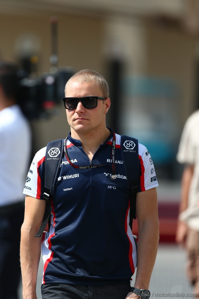 GP ABU DHABI, 01.11.2013- Valtteri Bottas (FIN), Williams F1 Team FW35 