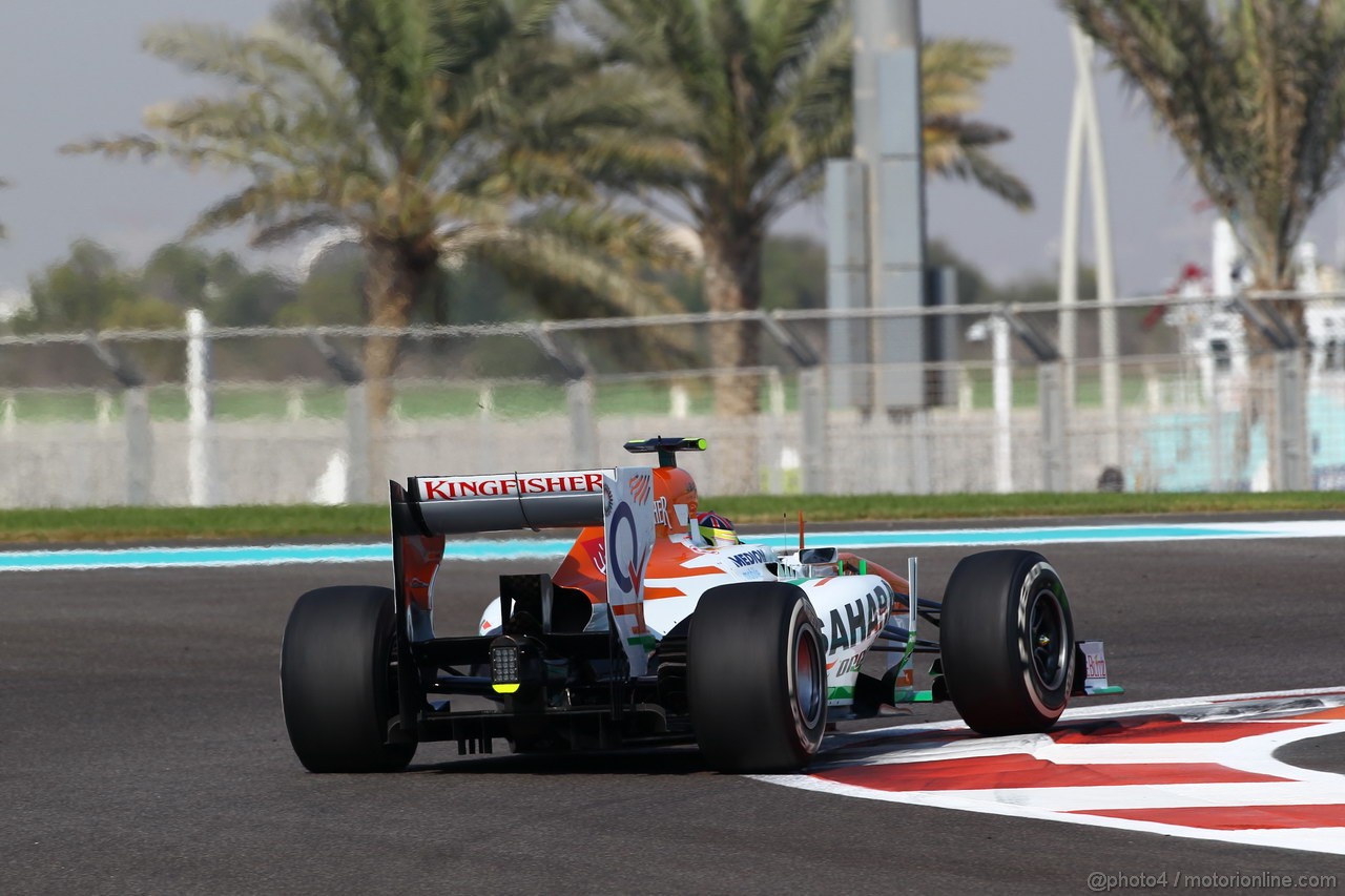 GP ABU DHABI, 01.11.2013- Prove Libere 1: James Calado (GBR) Sahara Force India Third Driver 
