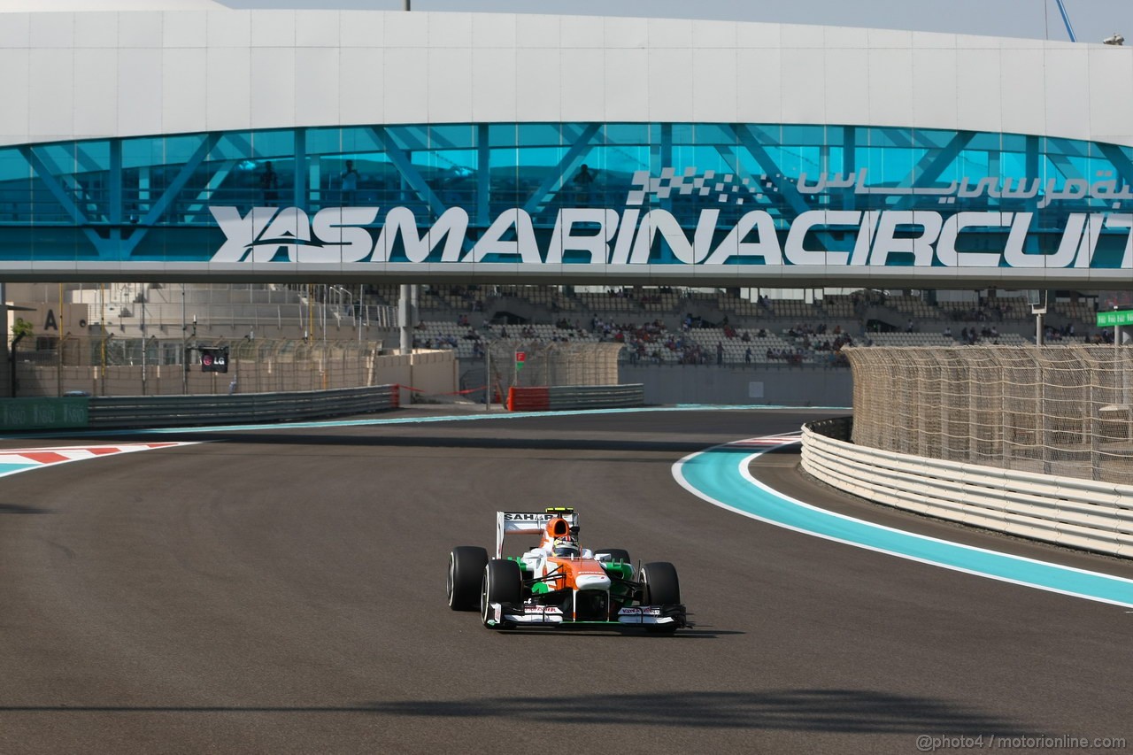 GP ABU DHABI, 01.11.2013- Prove Libere 1: James Calado (GBR) Sahara Force India Third Driver 