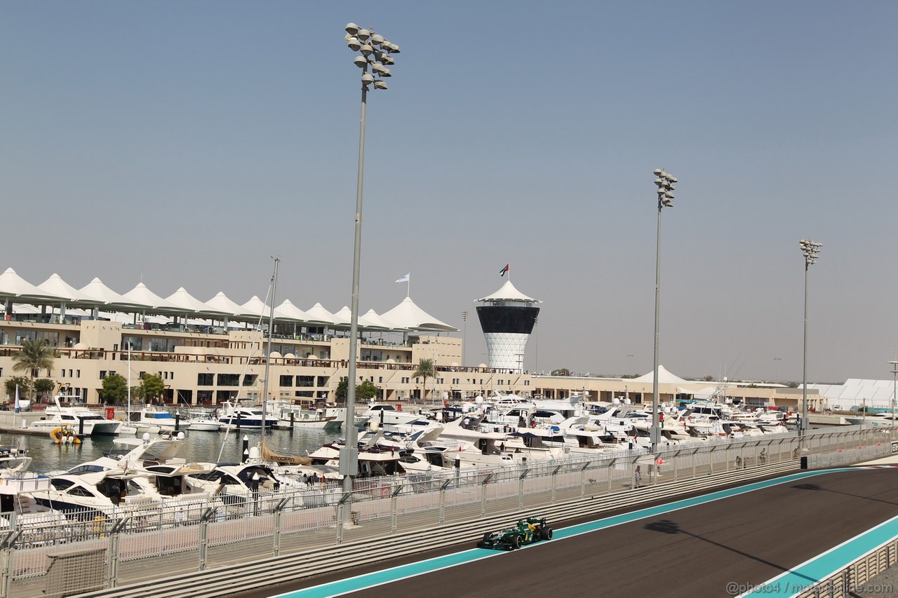 GP ABU DHABI, 01.11.2013- Prove Libere 1: Charles Pic (FRA) Caterham F1 Team CT03 