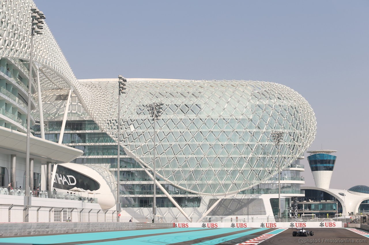 GP ABU DHABI, 01.11.2013- Prove Libere 1, Valtteri Bottas (FIN), Williams F1 Team FW35
