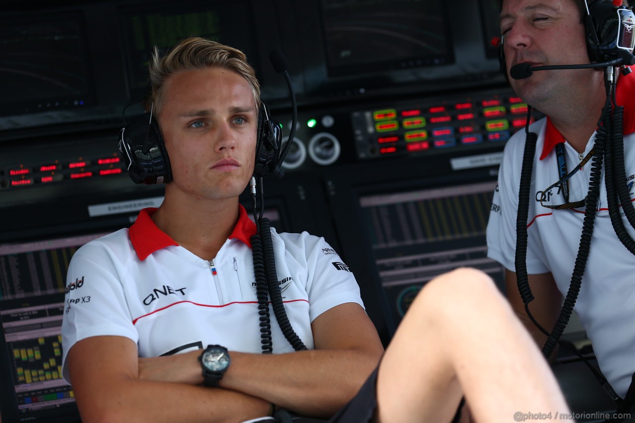 GP ABU DHABI, 01.11.2013- Prove Libere 1, Max Chilton (GBR), Marussia F1 Team MR02