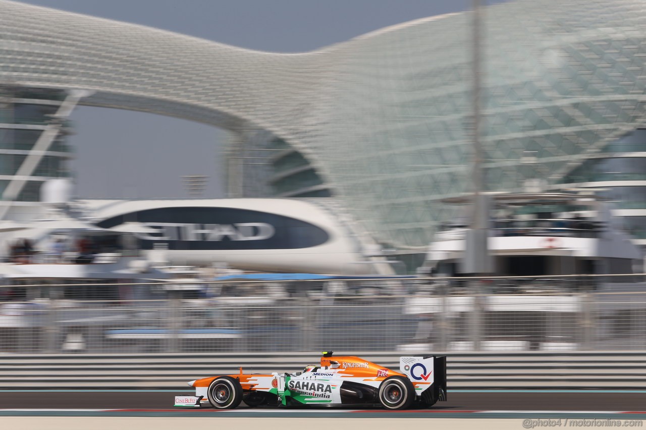 GP ABU DHABI, 01.11.2013- Prove Libere 1, James Calado (GBR), Sahara Force India F1 Team VJM06 test driver