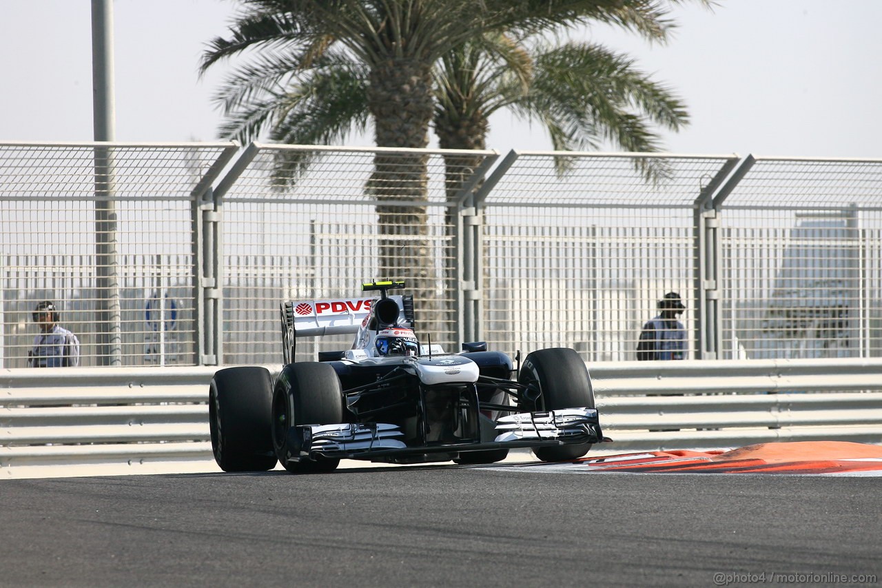 GP ABU DHABI, 01.11.2013- Prove Libere 1, Valtteri Bottas (FIN), Williams F1 Team FW35