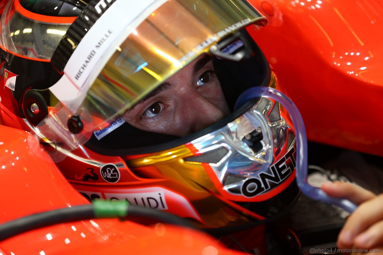 GP ABU DHABI, 01.11.2013- Prove Libere 1, Jules Bianchi (FRA) Marussia F1 Team MR02