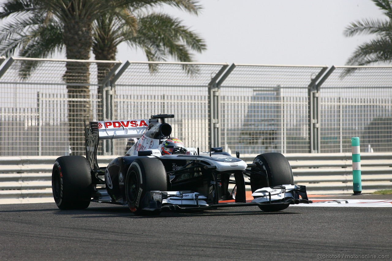 GP ABU DHABI, 01.11.2013- Prove Libere 1, Pastor Maldonado (VEN) Williams F1 Team FW35