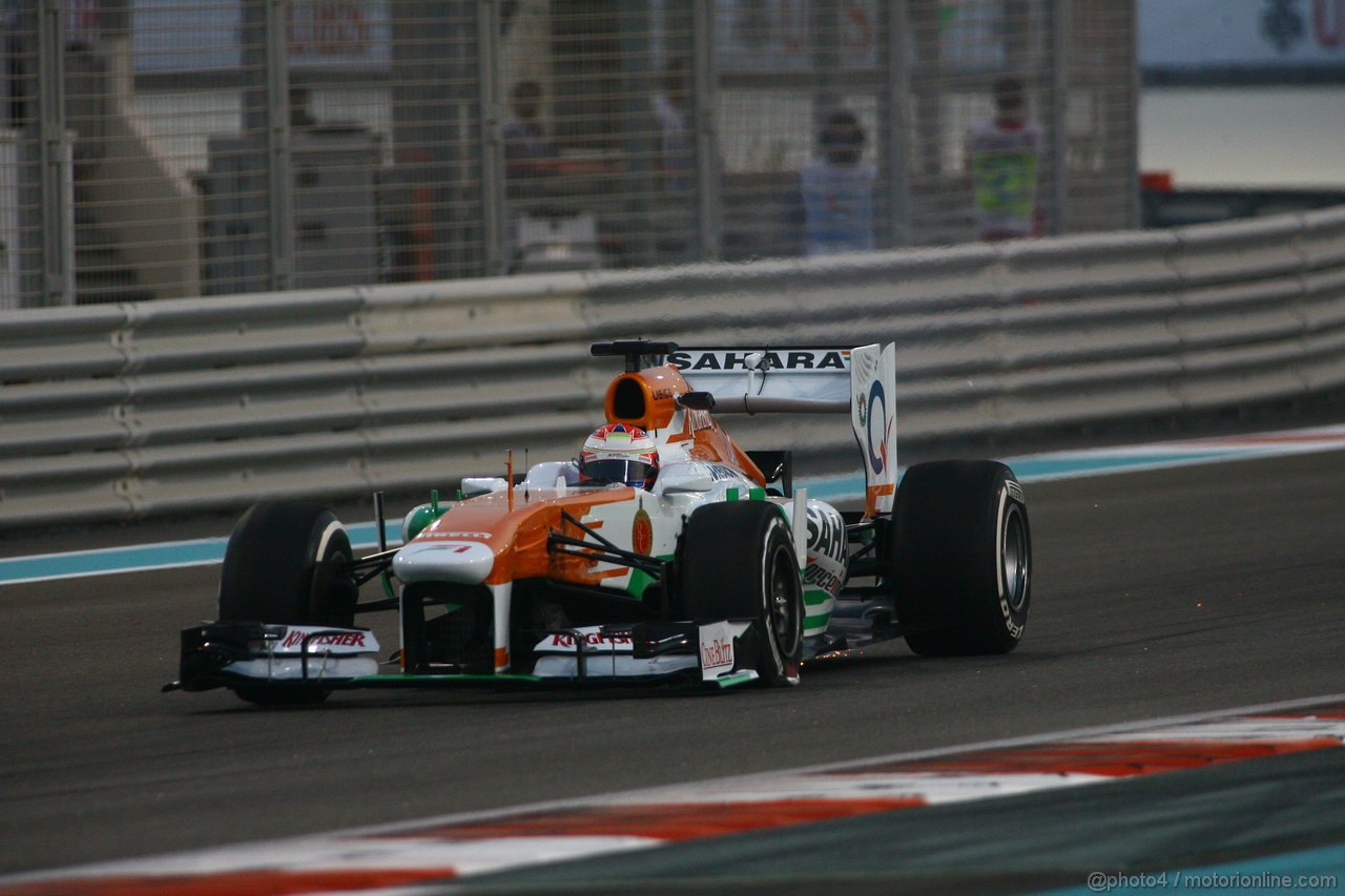 GP ABU DHABI, 01.11.2013- Prove Libere 2: Paul di Resta (GBR) Sahara Force India F1 Team VJM06 
