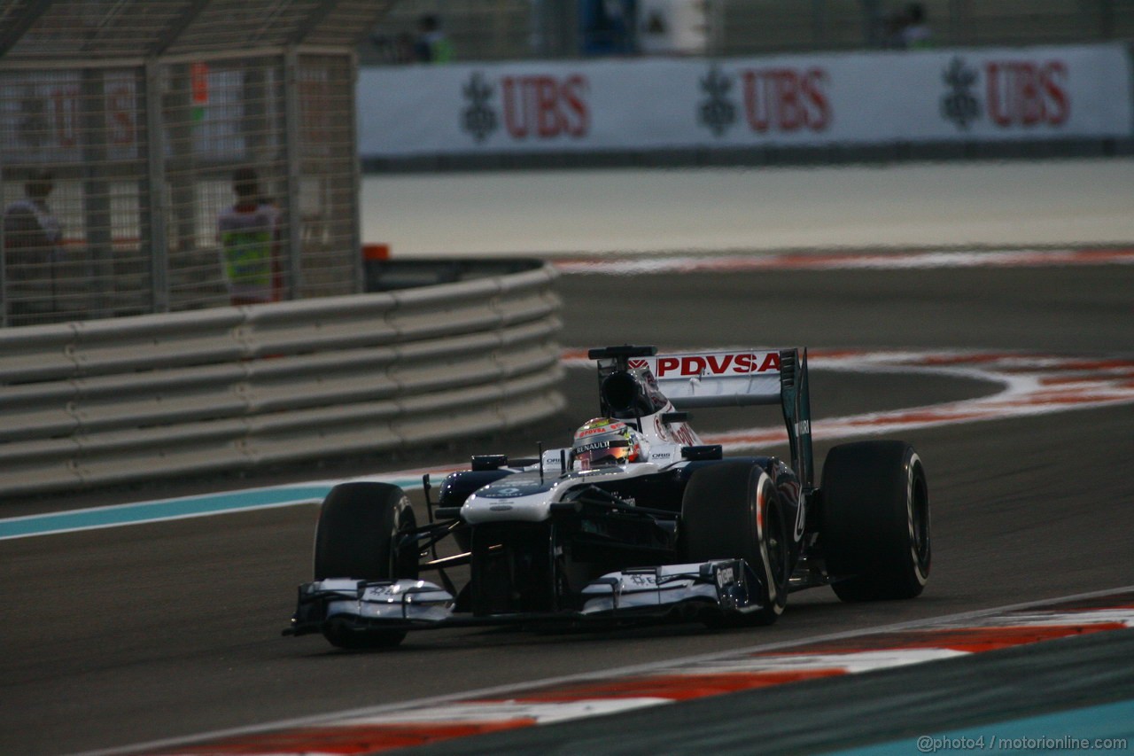 GP ABU DHABI, 01.11.2013- Prove Libere 2: Pastor Maldonado (VEN) Williams F1 Team FW35 