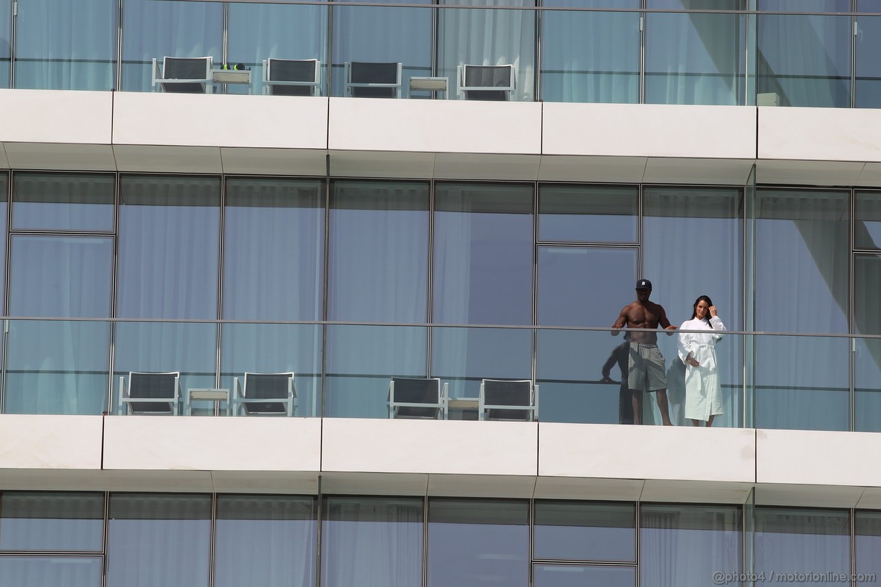 GP ABU DHABI, 01.11.2013- Atmosphere