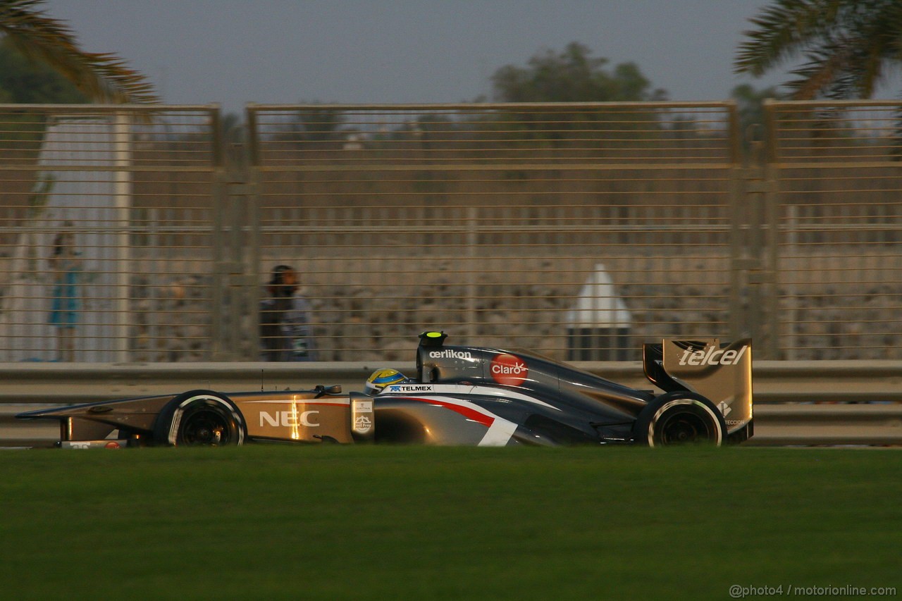 GP ABU DHABI, 01.11.2013- Prove Libere 2: Esteban Gutierrez (MEX), Sauber F1 Team C32 