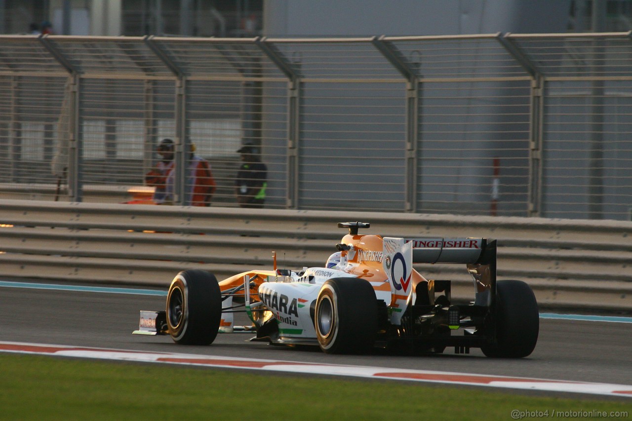 GP ABU DHABI, 01.11.2013- Prove Libere 2: Paul di Resta (GBR) Sahara Force India F1 Team VJM06 