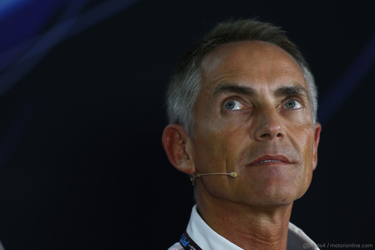 GP ABU DHABI, 01.11.2013- Prove Libere 2: Martin Whitmarsh (GBR), Chief Executive Officer Mclaren 