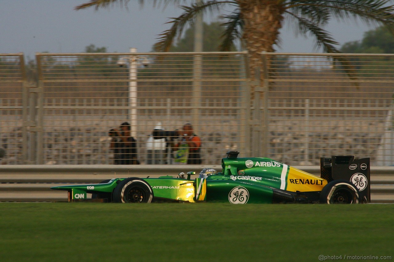 GP ABU DHABI, 01.11.2013- Prove Libere 2: Charles Pic (FRA) Caterham F1 Team CT03 