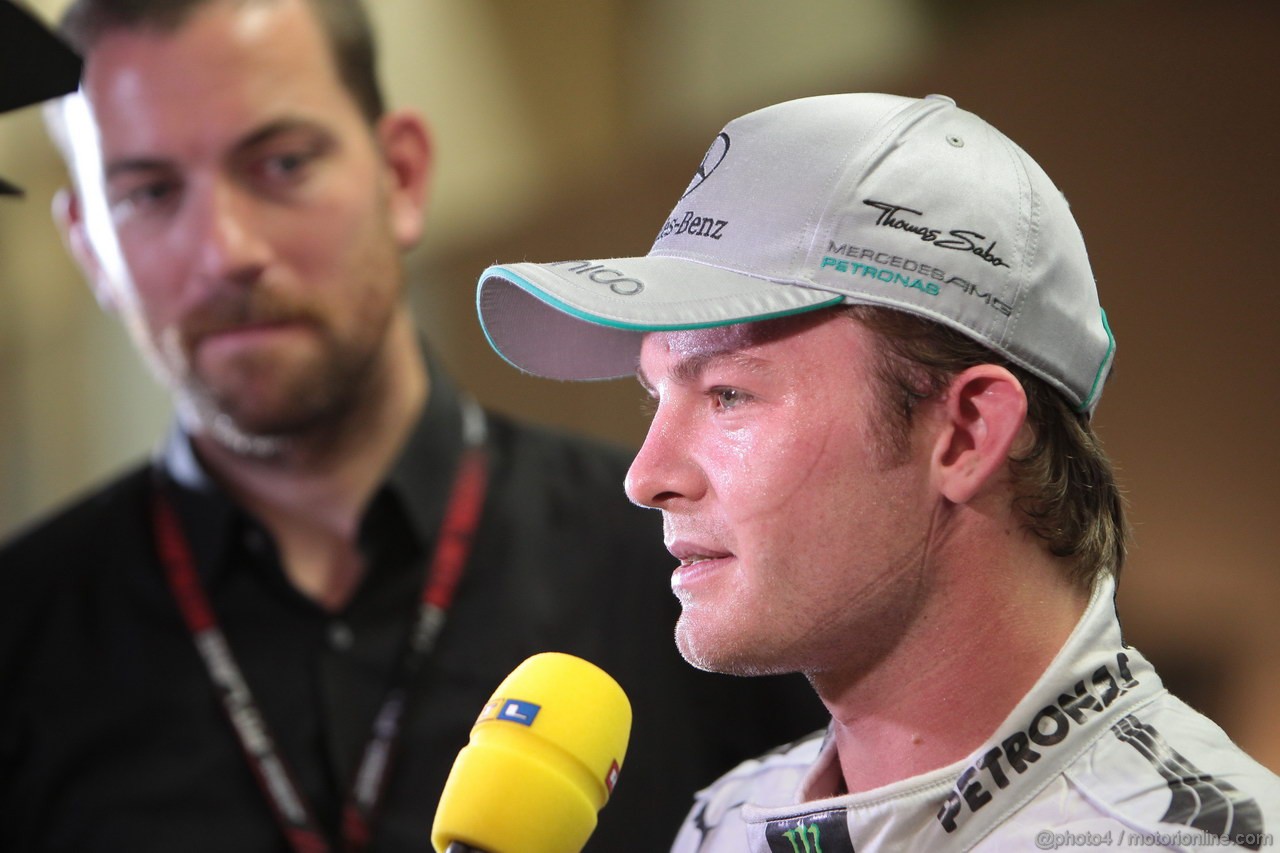 GP ABU DHABI, 01.11.2013- Prove Libere 2: Nico Rosberg (GER) Mercedes AMG F1 W04 